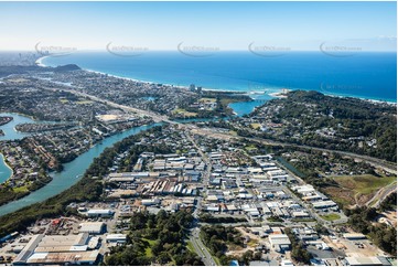 Aerial Photo Currumbin Waters QLD Aerial Photography