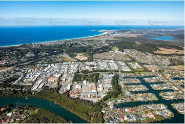 Aerial Photo Currumbin Waters QLD Aerial Photography