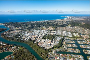 Aerial Photo Currumbin Waters QLD Aerial Photography