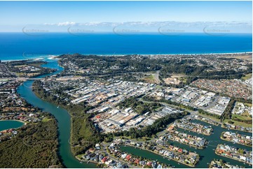 Aerial Photo Currumbin Waters QLD Aerial Photography
