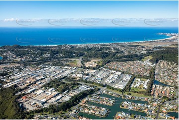 Aerial Photo Currumbin Waters QLD Aerial Photography