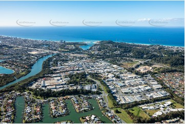 Aerial Photo Currumbin Waters QLD Aerial Photography