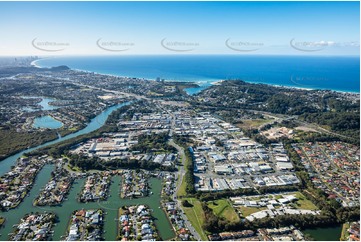 Aerial Photo Currumbin Waters QLD Aerial Photography