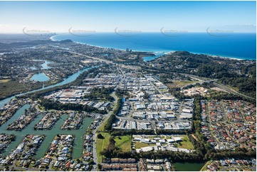 Aerial Photo Currumbin Waters QLD Aerial Photography