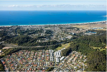 Aerial Photo Currumbin Waters QLD Aerial Photography