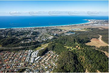 Aerial Photo Currumbin Waters QLD Aerial Photography