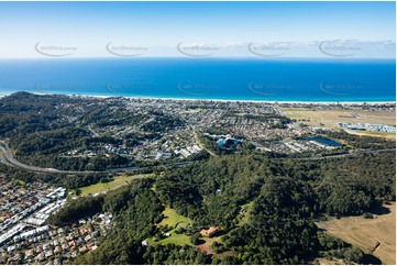 Aerial Photo Currumbin Waters QLD Aerial Photography