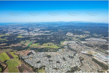 High Altitude Aerial Photo Ormeau QLD Aerial Photography