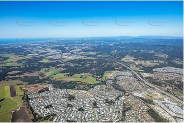 High Altitude Aerial Photo Ormeau QLD Aerial Photography