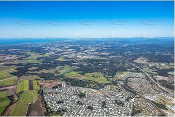 High Altitude Aerial Photo Ormeau QLD Aerial Photography