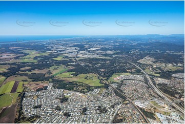 High Altitude Aerial Photo Ormeau QLD Aerial Photography