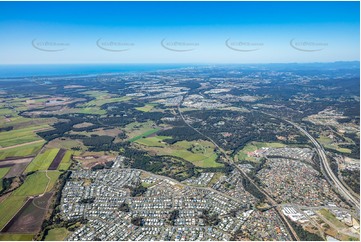 High Altitude Aerial Photo Ormeau QLD Aerial Photography