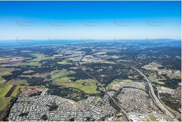 High Altitude Aerial Photo Pimpama QLD Aerial Photography