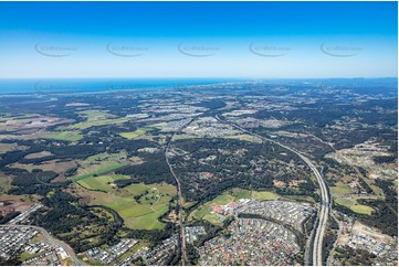 High Altitude Aerial Photo Pimpama QLD Aerial Photography