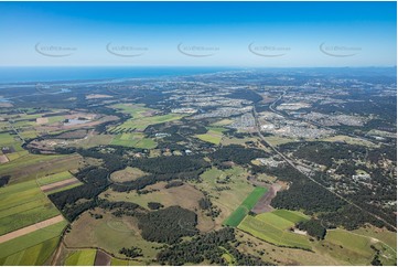 High Altitude Aerial Photo Pimpama QLD Aerial Photography