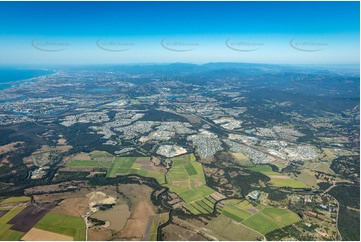 High Altitude Aerial Photo Pimpama QLD Aerial Photography