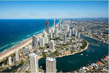 Aerial Photo Surfers Paradise QLD Aerial Photography