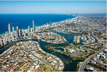 HOTA, Home of the Arts - Surfers Paradise QLD Aerial Photography