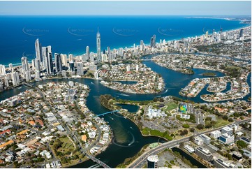 HOTA, Home of the Arts - Surfers Paradise QLD Aerial Photography
