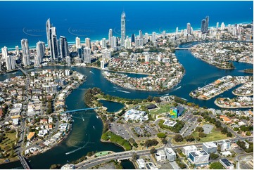 HOTA, Home of the Arts - Surfers Paradise QLD Aerial Photography