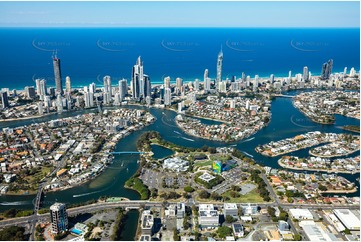 HOTA, Home of the Arts - Surfers Paradise QLD Aerial Photography