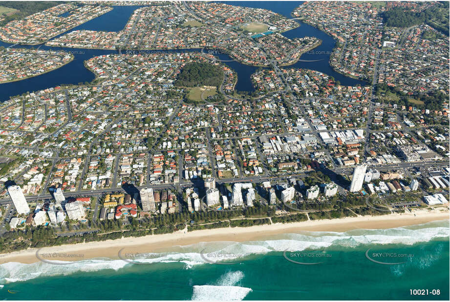 Aerial Photo Burleigh Heads QLD Aerial Photography
