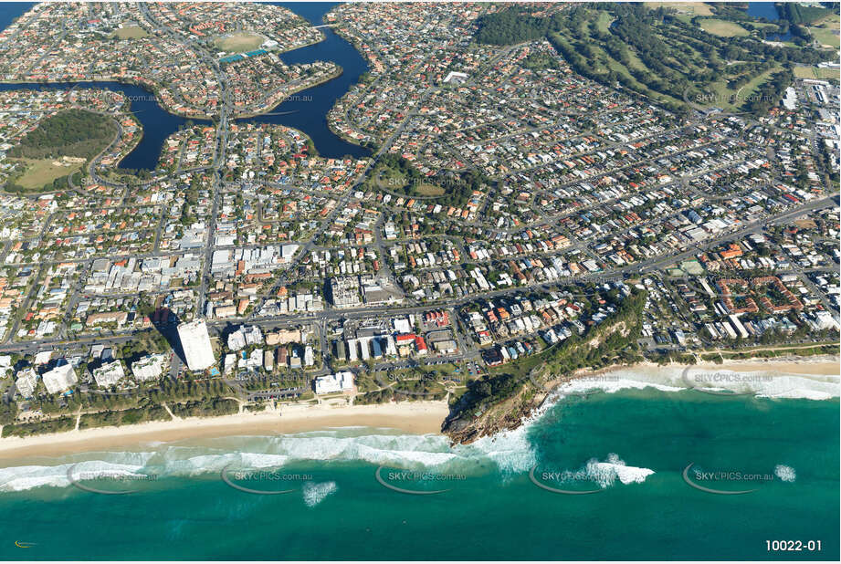 Aerial Photo Miami QLD Aerial Photography