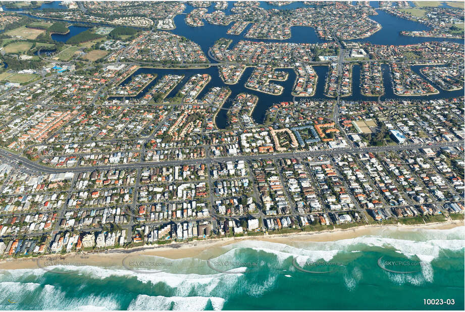 Aerial Photo Mermaid Waters QLD Aerial Photography