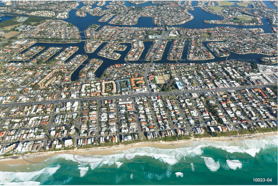 Aerial Photo Mermaid Waters QLD Aerial Photography