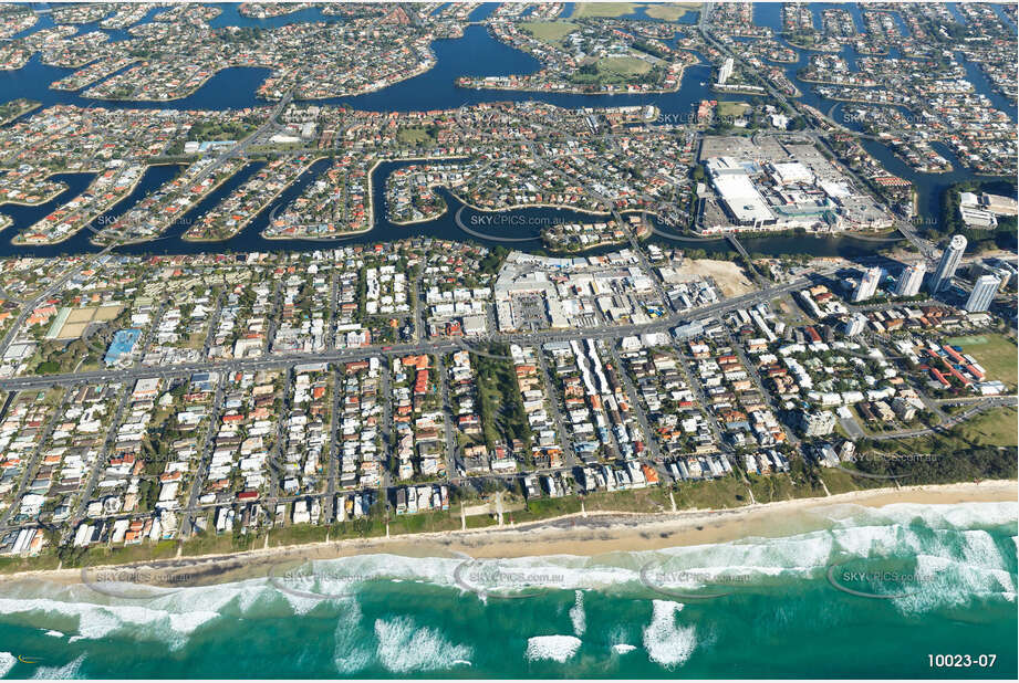 Aerial Photo Mermaid Waters QLD Aerial Photography