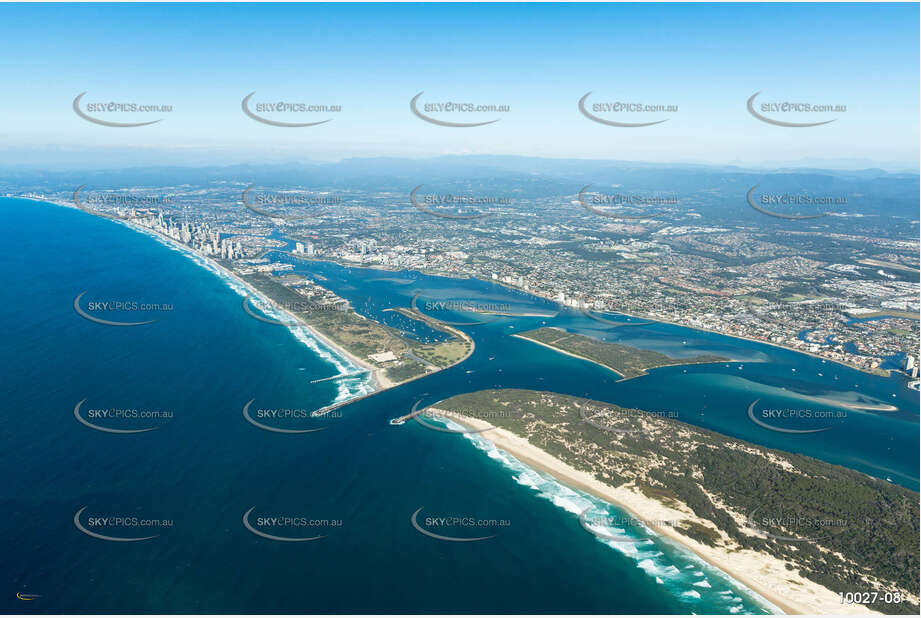 Gold Coast Sea Way & The Broadwater QLD Aerial Photography