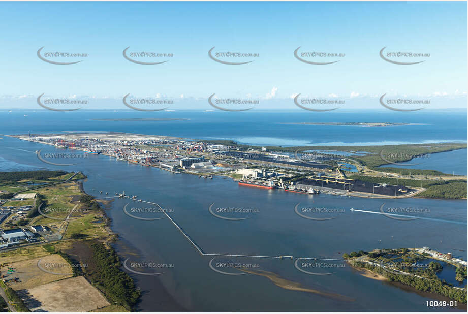 Aerial Photo Port of Brisbane QLD Aerial Photography