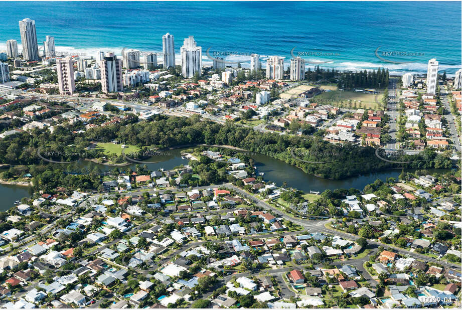 Aerial Photo Broadbeach Waters QLD Aerial Photography