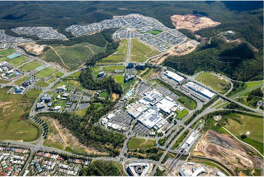 Aerial Photo Springfield Central QLD Aerial Photography