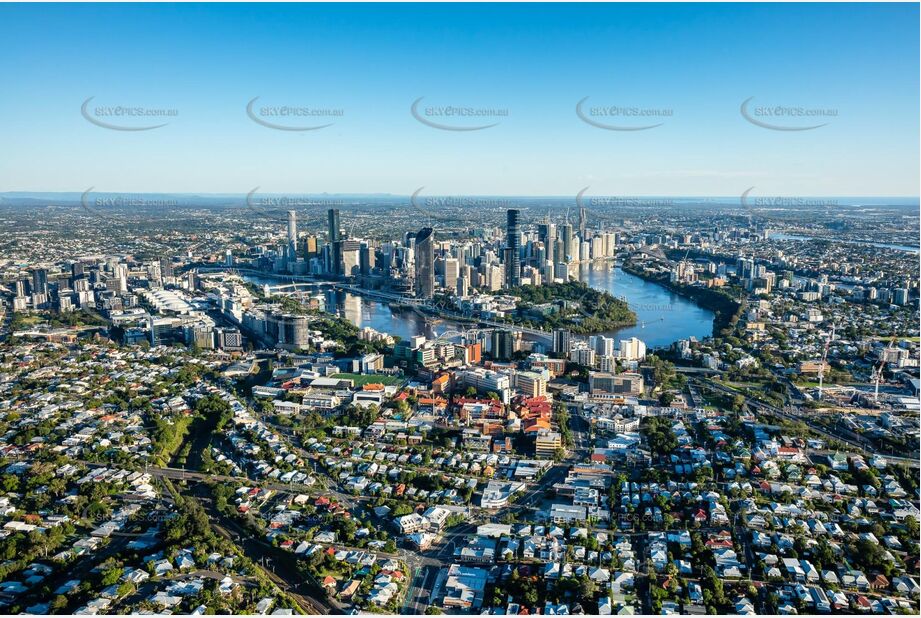 Aerial Photo South Brisbane QLD Aerial Photography