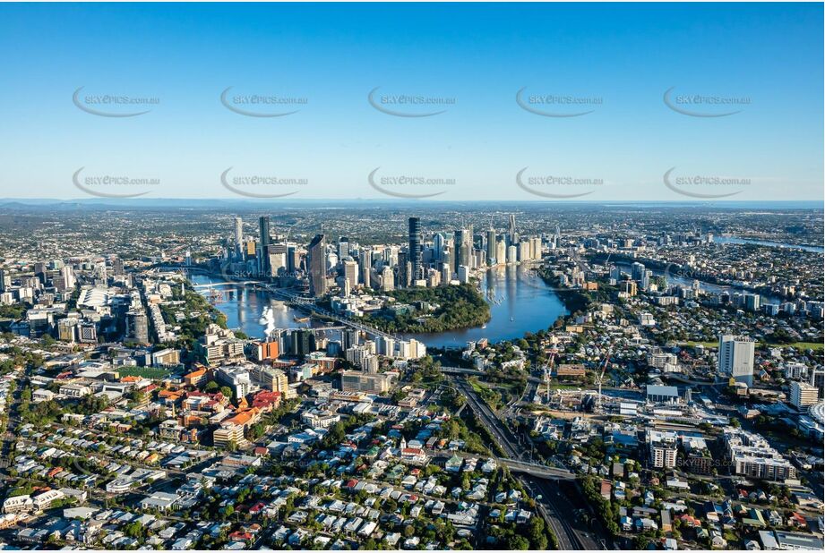 Aerial Photo Woolloongabba QLD Aerial Photography