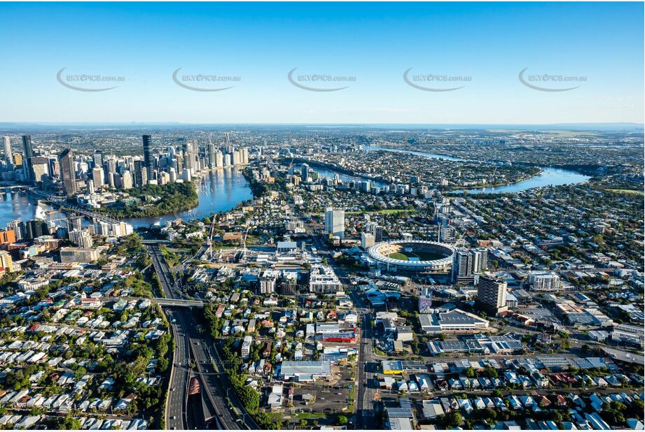 Aerial Photo Woolloongabba QLD Aerial Photography