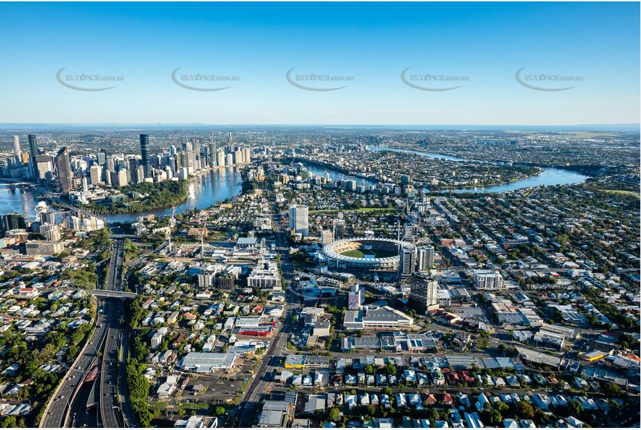 Aerial Photo Woolloongabba QLD Aerial Photography