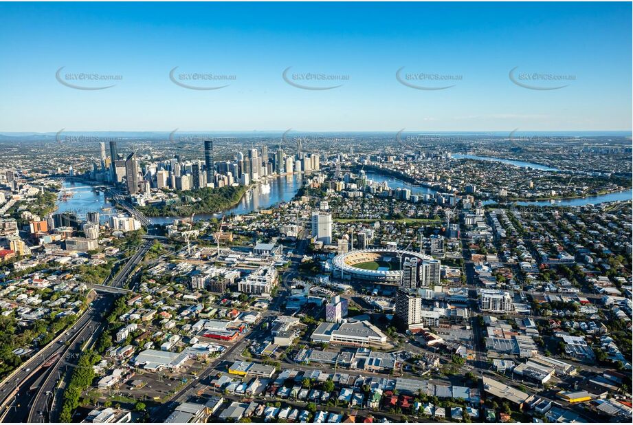 Aerial Photo Woolloongabba QLD Aerial Photography