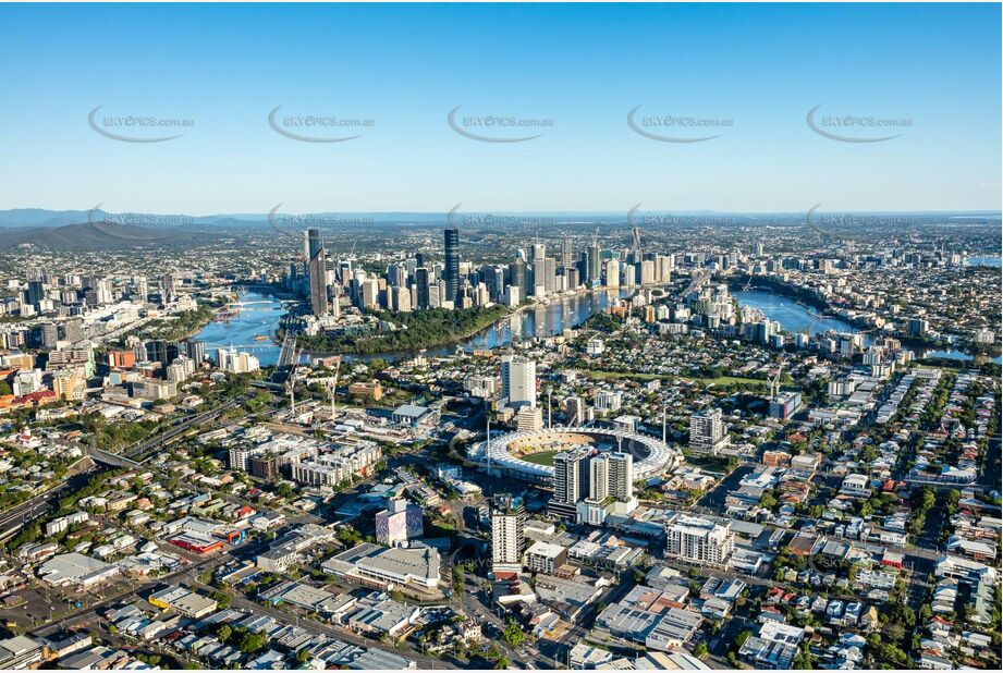 Aerial Photo Woolloongabba QLD Aerial Photography