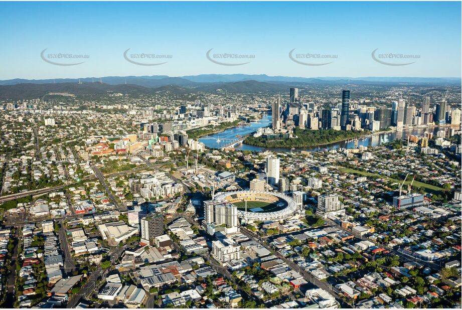 Aerial Photo of The Gabba