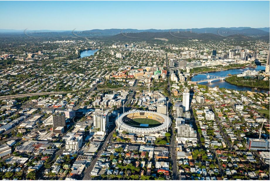 Aerial Photo of The Gabba