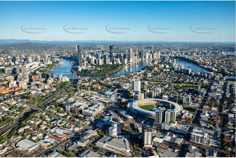 Aerial Photo Woolloongabba QLD Aerial Photography