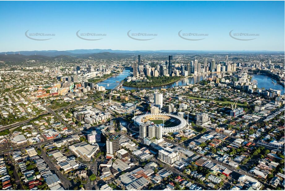 Aerial Photo Woolloongabba QLD Aerial Photography