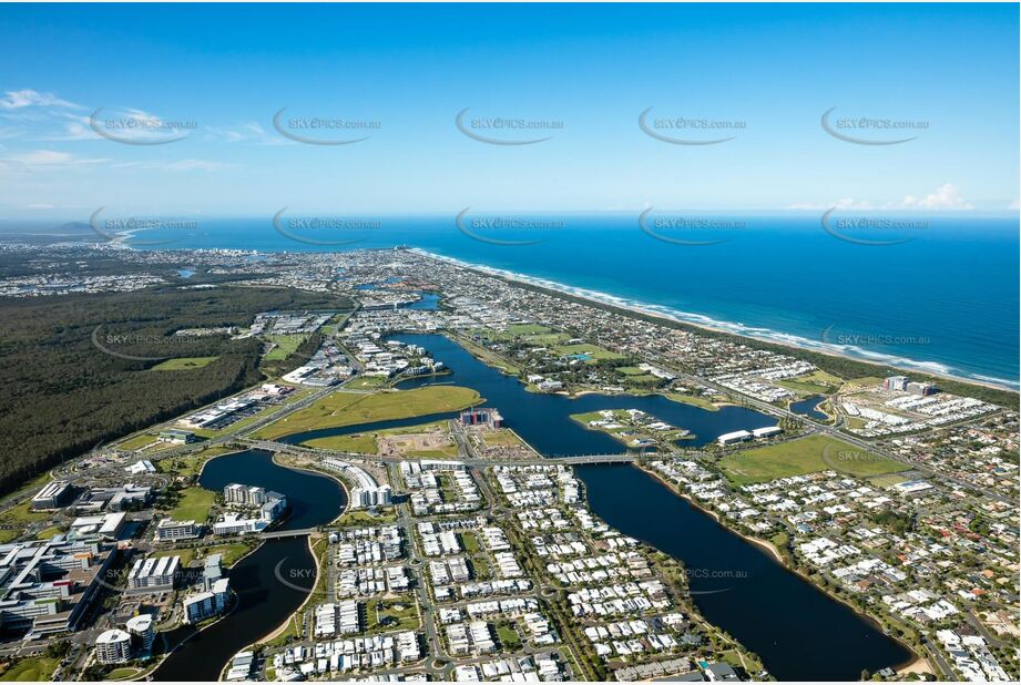 Aerial Photo Birtinya QLD Aerial Photography