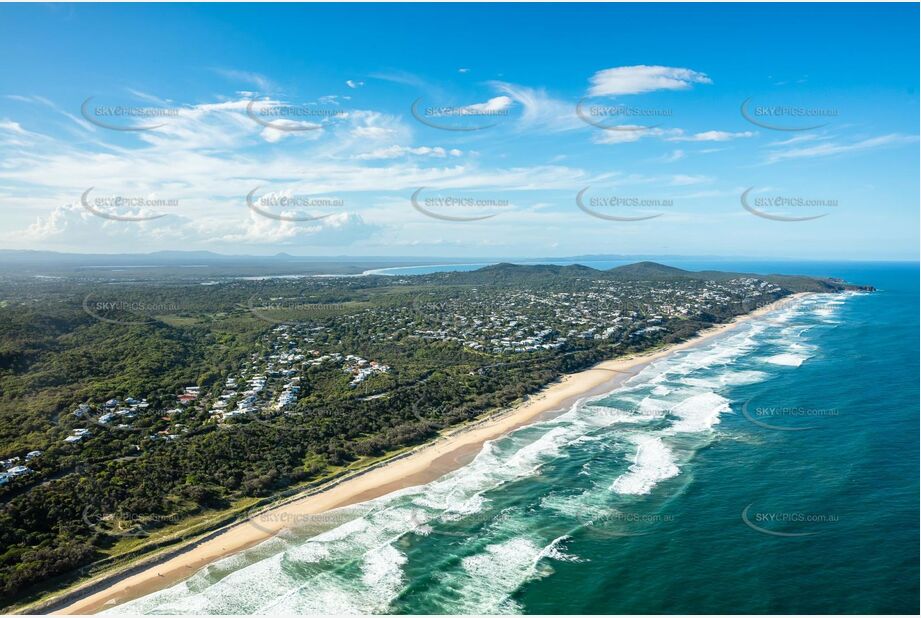 Aerial Photo Castaways Beach QLD Aerial Photography