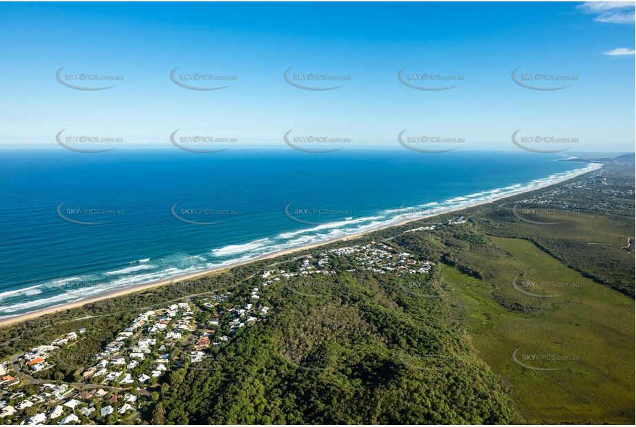 Aerial Photo Castaways Beach QLD Aerial Photography
