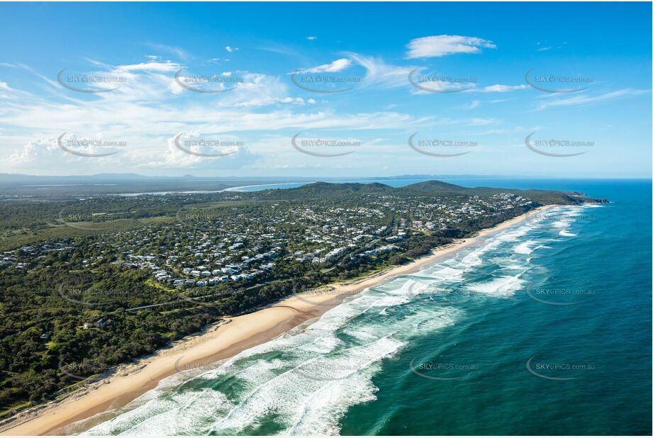 Aerial Photo Sunrise Beach QLD Aerial Photography