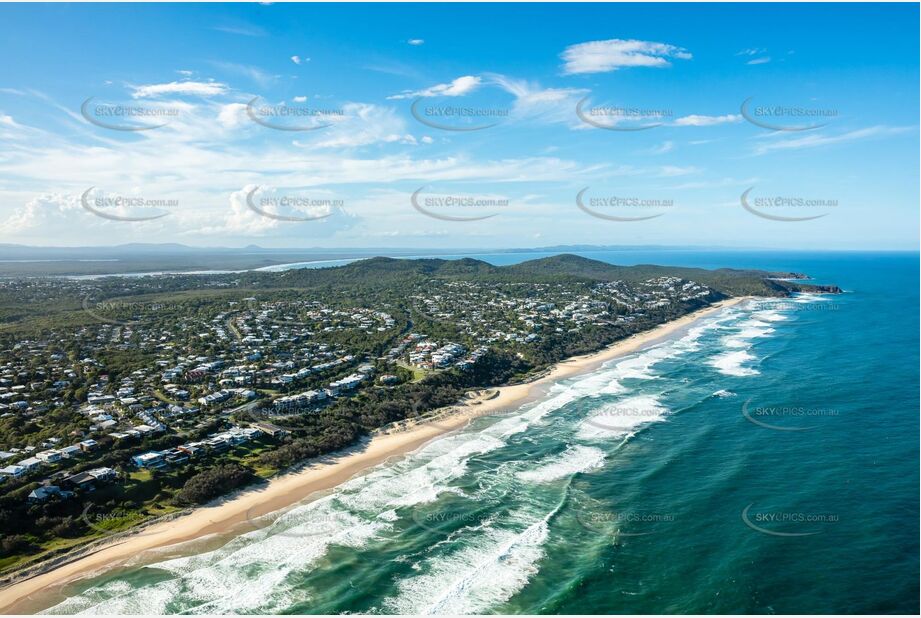 Aerial Photo Sunrise Beach QLD Aerial Photography