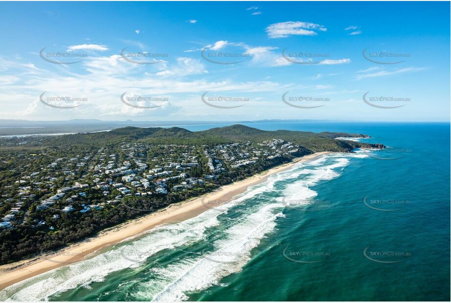 Aerial Photo Sunshine Beach QLD Aerial Photography